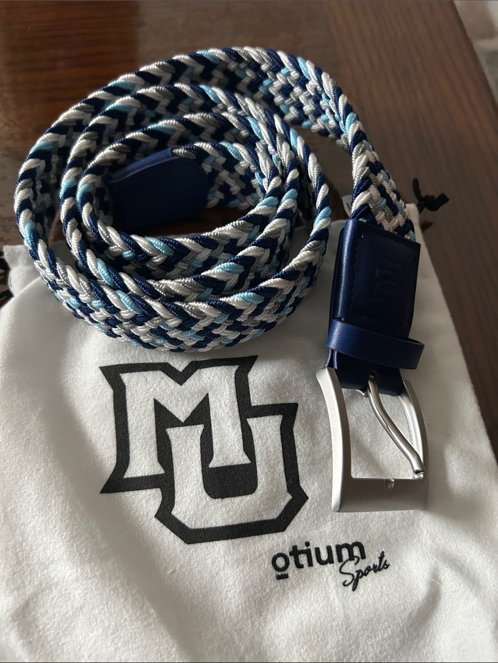 Otium Sports Men’s Woven Blue Multi Belt